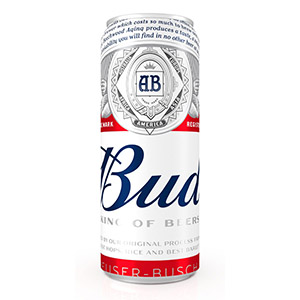 Пиво «Bud» 0.5 л