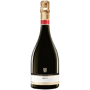 Вино игристое Российское Фанагория защищённого географического указания белое брют 0.75 л